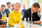 Bildbeschreibung: Impressionen vom Treffen der Landesregierungen von Kärnten und der Steiermark in Graz.