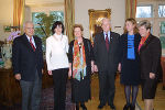 Steiermark hilft Montenegro -  Begegnung in der Grazer Burg (von rechts): Landeshauptmann Waltraud Klasnic , Lidija Vojvodic , Honorarkonsul Kommerzialrat Ing. Herbert Depisch, Dr. Rohtraut  Skatsche-Depisch, Zorica Radonjic, Generaldirektor Kommerzialrat Josef Kassler. Foto: Gerhard Dusek.