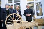 Bildtext: Bürgermeister Johann Handler, Vizebürgermeister Karl Ringho-fer, Landeshauptmann Waltraud Klasnic, Prof. Dr.  Johann Huber.Foto: Gerhard Dusek Abdruck bei Quellenangabe honorarfrei