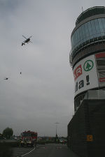 Auch Hubschrauber des Innenministeriums waren in die Übung eingebunden. © Landespressedienst; Abdruck bei Quellenangabe honorarfrei; Auch Hubschrauber des Innenministeriums waren in die Übung eingebunden.