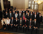 Das Familienfoto aller Teilnehmerinnen und Teilnehmer der Konferenz 2009 unter steirischem Vorsitz. © Foto: Reisinger; Abdruck bei Quellenangabe honorarfrei; Das Familienfoto aller Teilnehmerinnen und Teilnehmer der Konferenz 2009 unter steirischem Vorsitz.