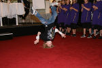 ...und Breakdance-Darbietungen beeindruckten das Publikum. ...und Breakdance-Darbietungen beeindruckten das Publikum.