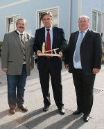 LH Mag. Franz Voves auf Betriebsbesuch bei voestalpine Tubulars in Kindberg.