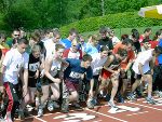 Mit dem traditionellen „Grätzellauf“ ließ man die Bundessommerspiele in Leibnitz ausklingen. Foto: Zweidick