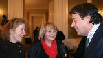 Claudia Gigler, Ulli Jantschner und LH Franz Voves