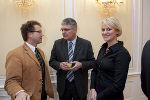 Georg Plank, Gerhard Lukasiewicz und Valerie Böckel