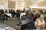 Werte bewegen: Volles Haus im Medienzentrum Steiermark. © Landespressedienst / Leiss Werte bewegen: Volles Haus im Medienzentrum Steiermark.