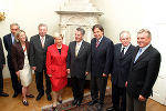v.l.n.r. Wirtschaftslandesrat Univ.-Prof. DDr. Gerald Schöpfer, Landesrätin Mag. Kristina Edlinger-Ploder, Landesrat Hermann Schützenhöfer, Landeshauptmann Waltraud Klasnic, Bundespräsident Dr. Heinz Fischer, Landeshauptmannstellvertreter Mag. Franz Voves, Landtagspräsident Reinhold Purr, Landesrat Mag. Wolfgang Erlitz. Foto Gerhard Dusek v.l.n.r. Wirtschaftslandesrat Univ.-Prof. DDr. Gerald Schöpfer, Landesrätin Mag. Kristina Edlinger-Ploder, Landesrat Hermann Schützenhöfer, Landeshauptmann Waltraud Klasnic, Bundespräsident Dr. Heinz Fischer, Landeshauptmannstellvertreter Mag. Franz Voves, Landtagspräsident Reinhold Purr, Landesrat Mag. Wolfgang Erlitz. Foto Gerhard Dusek