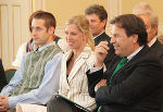 v.l.: Wolfgang Loitzl, Marion Kreiner und LH Voves v.l.: Wolfgang Loitzl, Marion Kreiner und LH Voves