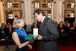 Lola Fleck und LH Franz Voves
