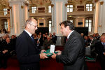 Peter Gruber und LH Franz Voves