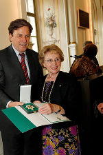 LH Franz Voves und Dorit Hanak-Tscharre 