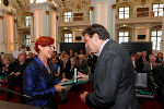 Renate Kicker und LH Franz Voves