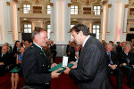 Peter Piffl-Percevic und LH Franz Voves