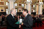 Manfred Prisching und LH Franz Voves
