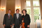 v. l.: Univ.- Prof. Klaus Aringer, LH Franz Voves und Dirigent Dario Luisi bei der Feierstunde zu Ehren von J. J. Fux in der Grazer Burg. © Foto Landespressedienst v. l.: Univ.- Prof. Klaus Aringer, LH Franz Voves und Dirigent Dario Luisi bei der Feierstunde zu Ehren von J. J. Fux in der Grazer Burg.