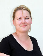 Grabungsleiterin Astrid Steinegger Grabungsleiterin Astrid Steinegger