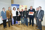 Das e5-Energieteam von Deutschfeistritz mit dem Landesenergiebeauftragten Wolfgang Jilek (1. v. r.) und Gerhard Ulz vom LandesEnergieVerein (2. v. r.)