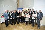 Das e5-Energieteam von Mürzzuschlag mit dem Landesenergiebeauftragten Wolfgang Jilek (1. v. r.) und Gerhard Ulz vom LandesEnergieVerein (2. v. r.)