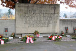 Mahnmal für die Gefallenen des Bürgerkrieges auf dem Zentralfriedhof