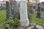 Gräber auf dem Jüdischen Friedhof in Graz