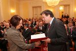 LH Voves mit Oberschulrätin Elisabeth Gaber