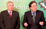 Präsentation des Doppelbudgets im Weißen Saal am 10. März 2011 