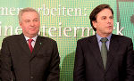 Präsentation des Doppelbudgets im Weißen Saal am 10. März 2011 