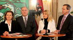 Präsentation des Doppelbudgets im Weißen Saal am 10. März 2011 