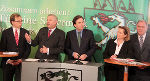 Präsentation des Doppelbudgets im Weißen Saal am 10. März 2011 