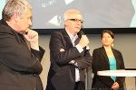Max Aufischer hatte die Konzeptidee zu diesem Fest (im Bild mit Peter Pakesch und Elisabeth Arlt vom Pavelhaus) Max Aufischer hatte die Konzeptidee zu diesem Fest (im Bild mit Peter Pakesch und Elisabeth Arlt vom Pavelhaus)