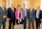Schachner, Schrittwieser, Brandl, Haberl, Rotschädl und Schunko, v.l. © Landespressedienst/Leiss, bei Quellenangabe honorarfrei Schachner, Schrittwieser, Brandl, Haberl, Rotschädl und Schunko, v.l.