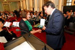 LH Voves mit Gertrude Celedin