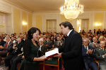 LH Voves mit Gertrude Reiter