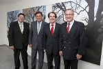 Vorstand Frank Dicker, LH Franz Voves, CEO Hans Roth und Vorstand Erhard Schmidt (v.l.) © Saubermacher/Scheriau; bei Quellenangabe honorarfrei