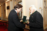 LH Voves mit Oskar Schauritsch