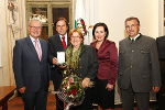 Gruppenbild mit dem geehrten Edith John