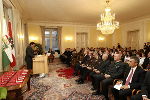 LH Voves bei den Laudationes im Weißen Saal