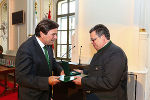LH Franz Voves und Karl-Heinz Marinic