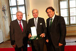 LH-Vize Hermann Schützenhöfer, Veit Sorger und LH Franz Voves