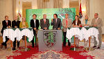 Die steirische Reformpartnerschaft beim Pressefoyer © Land Steiermark; bei Quellenangabe honorarfrei