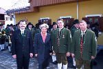 von links: Bürgermeister Johann Weiglhofer, Landeshauptmann Waltraud Klasnic, Vereinsobmann Josef Grasser und Kapellmeister Josef Sedelmaier. Foto: Gerhard Dusek. von links: Bürgermeister Johann Weiglhofer, Landeshauptmann Waltraud Klasnic, Vereinsobmann Josef Grasser und Kapellmeister Josef Sedelmaier. Foto: Gerhard Dusek.