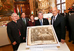 Festveranstaltung 600 Jahre Landtag Steiermark, 2. LT-Präsident Franz Majcen,LH Franz Voves, 3. LT-Präsidentin Ursula Lackner, Bundespräsident Heinz Fischer und LT-Präsident Manfred Wegscheider,v.l. © steiermark.at/Foto Frankl