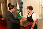 LH Voves und Herta Stecher