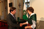 LH Voves und Hildegard Stelzl