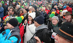 Botschafter aus aller Welt bei der Abfahrt der Herren in Schladming