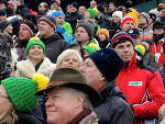 Botschafter aus aller Welt bei der Abfahrt der Herren in Schladming