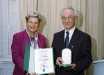 LH Waltraud Klasnic mit Prof. Franz Zeilinger. Foto Fischer