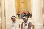 Musikalische Umrahmung durch Trommeln aus Ruanda © Land Steiermark / FairStyria Musikalische Umrahmung durch Trommeln aus Ruanda