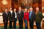 Soziallandesräte Maurice Androsch (NÖ), Christian Oxonitsch (W), Greti Schmid (V), Siegfried Schrittwieser (ST), Christine Baur (T), Josef Ackerl (OÖ) und Heinrich Schellhorn (S) (v.l.) © Fotos: steiermark.at (Frankl); bei Quellenangabe honorarfrei Soziallandesräte Maurice Androsch (NÖ), Christian Oxonitsch (W), Greti Schmid (V), Siegfried Schrittwieser (ST), Christine Baur (T), Josef Ackerl (OÖ) und Heinrich Schellhorn (S) (v.l.)
